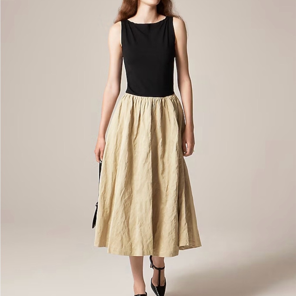 J. Crew Boatneck Mixi Dress